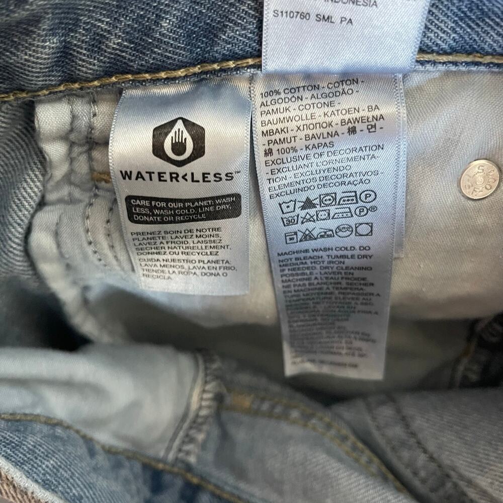 Levi’s ‘94 Baggy Womens Jeans in 2000 in Late - Blue Denim - Size 24 - Picture 7 of 8